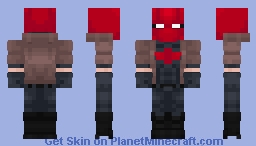 Red Hood || Jason Todd || The Second Robin || DC Minecraft Skin