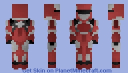 Red Rift (OC-Commission) Minecraft Skin
