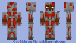 Redstone Monstrosity | My Version Minecraft Skin