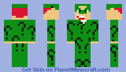 The Riddler Minecraft Skin