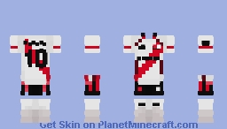 CA River Plate || Home Kit 2025/26 Minecraft Skin
