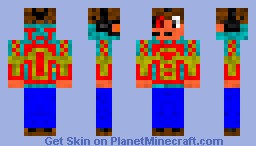 ganster gamer Minecraft Skin