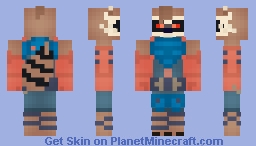 Rocket Raccoon - Marvel Rivals Minecraft Skin