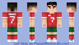 Christiano Ronaldo Minecraft Skin