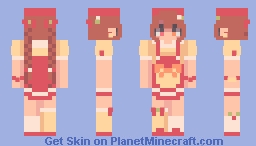 . red apple . 300 sub reshade contest! Minecraft Skin