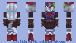 FNaF: SOTM / Secret of the mimic - Deadeye Roxy Minecraft Skin