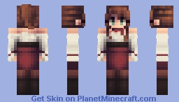 Tavern Maid Minecraft Skin