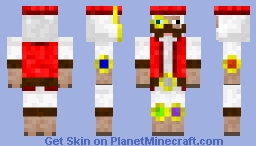 Sheep with fez and gem bracelets Minecraft Skin