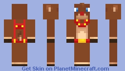 Festival map skins Rudolph Minecraft Skin