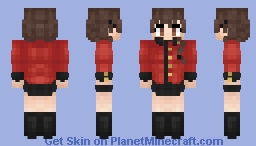 Rukuriri ~ GuP (St. Gloriana Sensha-dō) Minecraft Skin