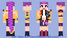 Rumi (K-pop demon hunters) Minecraft Skin