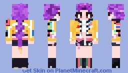 Rumi K-pop Demon Hunters Minecraft Skin