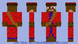 The Russian shooter of the time of troubles 1612 Minecraft Skin