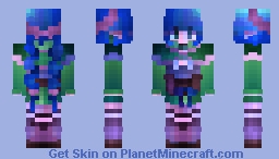 Ryo Van Dalen (Dungeons & Dragons OC/ with drawing c:) Minecraft Skin