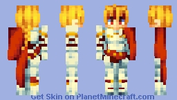 Richard I - Saber (Fate/strange Fake) Minecraft Skin