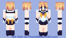 sailor uranus💥pretty guardian sailor moon Minecraft Skin