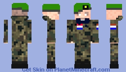 Commando Corps Minecraft Skin