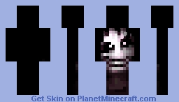 Scary face Minecraft Skin