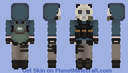 Masked Apocalypse Outfit Minecraft Skin