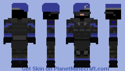 Scp5k GOC Comander Minecraft Skin