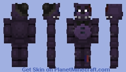 Shadow Freddy - Five Nights At Freddy's 2 Minecraft Skin