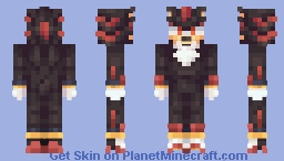 Shadow The Hedgehog - Sonic Series Minecraft Skin
