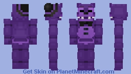 Shadow Toy Freddy (EYELESS) - Five Nights At Freddy's 2 HOAX Minecraft Skin