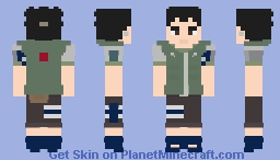 • Shikamaru Nara | Konohagakure: Chūnin | Naruto: Clássico Minecraft Skin