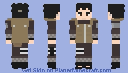 • Shikamaru Nara | Sunagakure: Chūnin | Naruto: Shippūden | Original | Vers. #01 Minecraft Skin