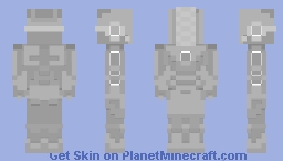 Girl Robot (Human Player Mobs) Minecraft Skin