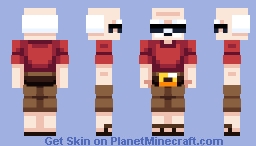 the ultimate grandpa (hes famous) Minecraft Skin