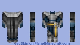 FTU || Silver Winter Minecraft Skin