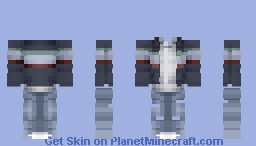 SKIN TEMPLATE: RETRO STREET OPS Minecraft Skin