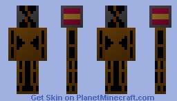Siren Head Minecraft Skin