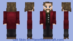 Sirius Black (Red Jacket) Minecraft Skin