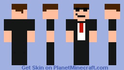 Agent Minecraft Skin