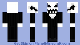 Jack Skellington from The Nightmare Before Christmas Minecraft Skin