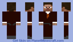 Tuxedo Steve Minecraft Skin