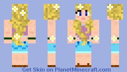 Summer Girl Minecraft Skin