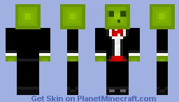 Slime in a Suit! Minecraft Skin