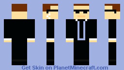 Secret Agent Minecraft Skin