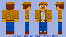 Indiana Steve Minecraft Skin