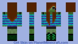 Adventure Girl Minecraft Skin