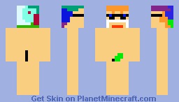 Naked guy Minecraft Skin