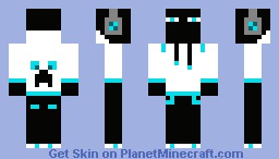 Enderman in hoodie *updated* Minecraft Skin