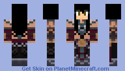 Draaaaven! (Slyfox Girl) Minecraft Skin