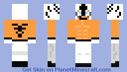 Rey Mysterrio (White mask) Minecraft Skin