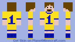 footballer Minecraft Skin