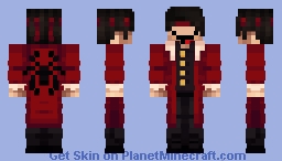 vampire qRoier Minecraft Skin