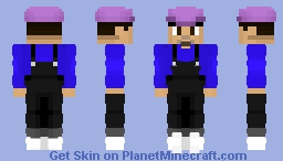 Ben as Waluigi Video Game House 6 Minecraft Skin